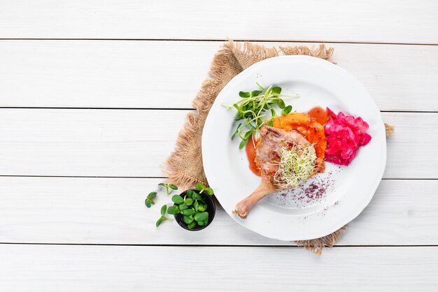 Talerz zdrowego dania